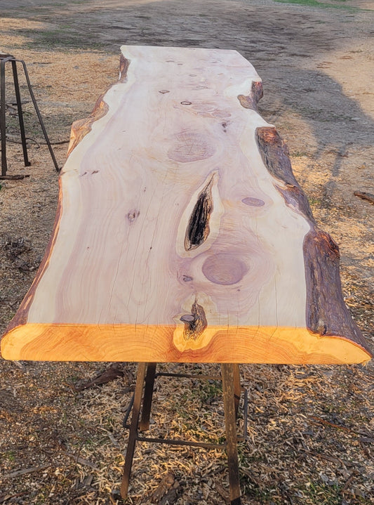 Cubierta madera rústica de una pieza