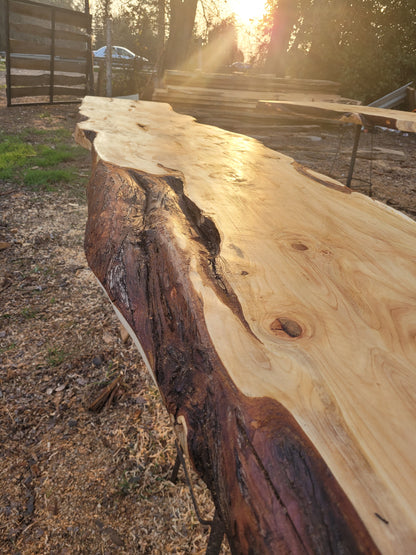 Cubierta madera rústica de una pieza